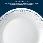 Corelle® Caspian Lace 66-piece Dinnerware Set, Service for 12