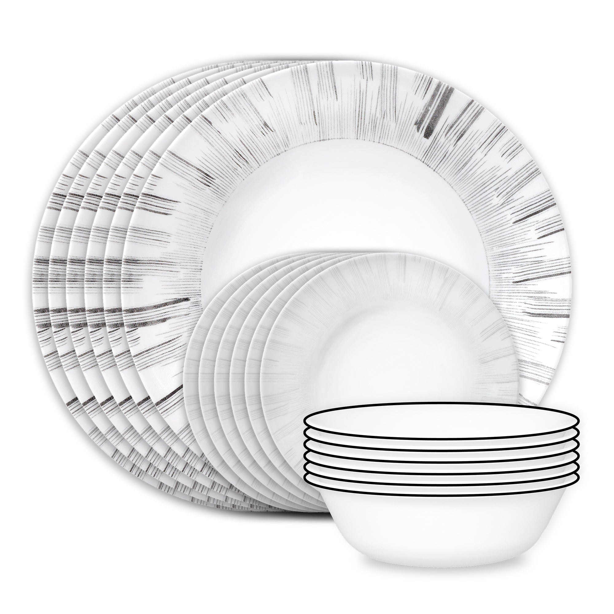 Corelle® Arica 18-piece Dinnerware Set, Service for 6